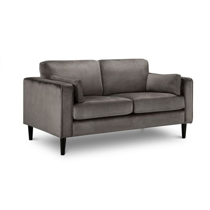 Hayward Grey Velvet 2-Seat Sofa