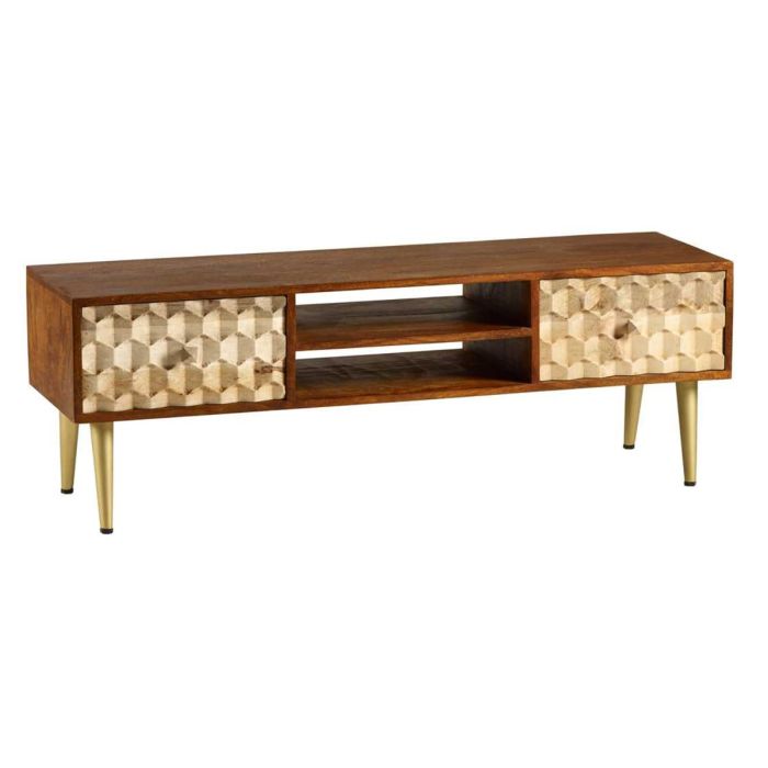 Nicklin Scandinavian Style Legs 2 Drawer TV Stand