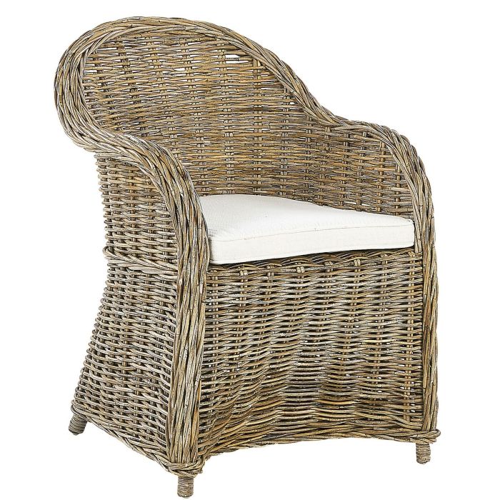 Rattan Garden Chair Natural SUSUA