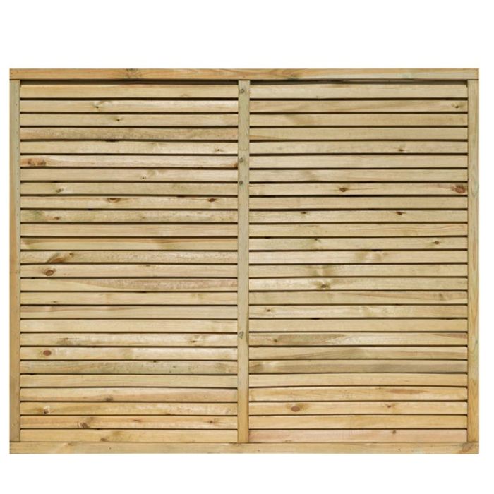 Mackins Pressure Treated Timber Contemporary 6x5 Screen with Natural Finish - Set of 3
