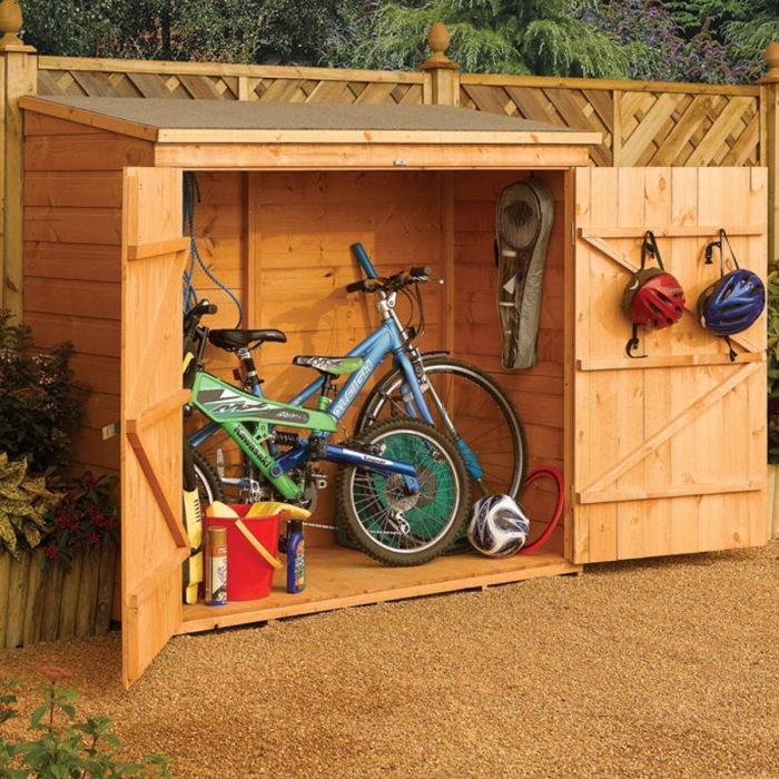 Rowlinson Double Doors Lockable Storage Shiplap Wall Store Unit