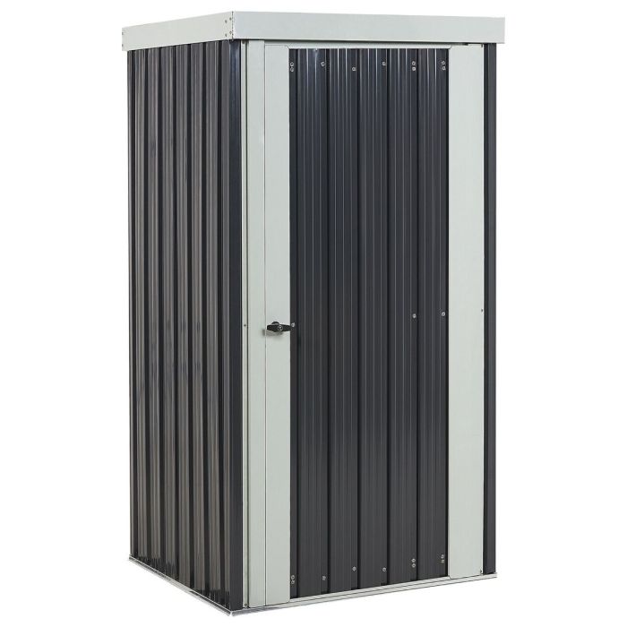 Steel Garden Shed Grey UMBRIA