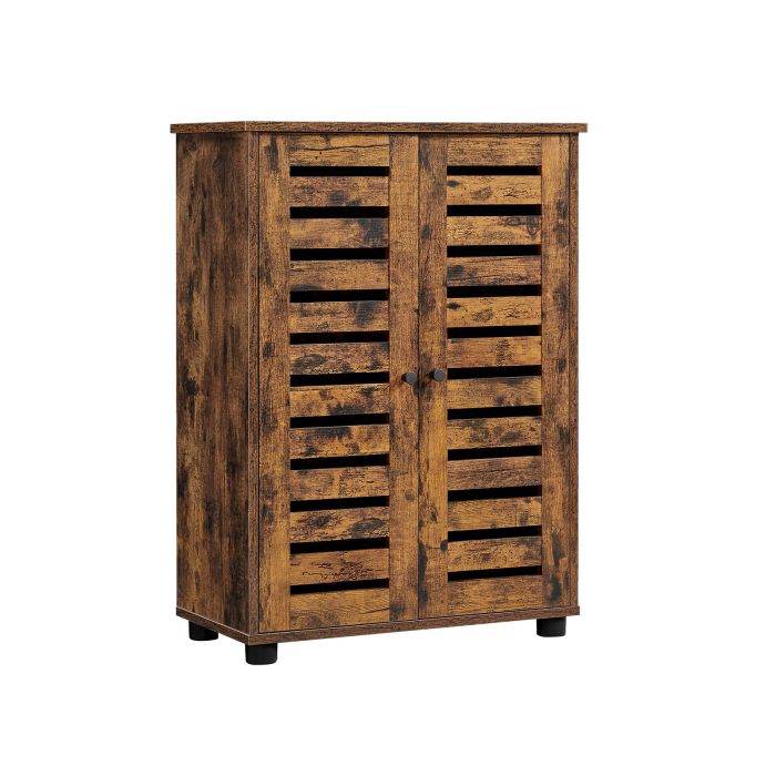 Bathroom Floor Cabinet Rustic Brown