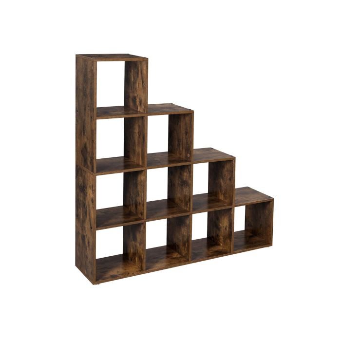 10 Cubes Staircase Shelf