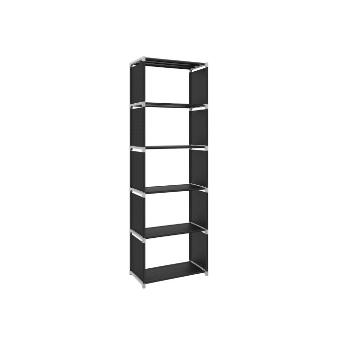 5 Tier Metal Bookcase