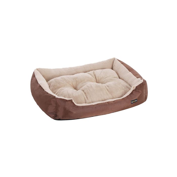 Dog Bed - GRAVAS Reversible Cushion - Dual-Sided Brown