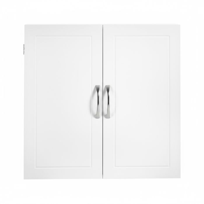 BRIARWOODEN Wall Medical Cabinet for Bathroom with Adjustable Shelves - White