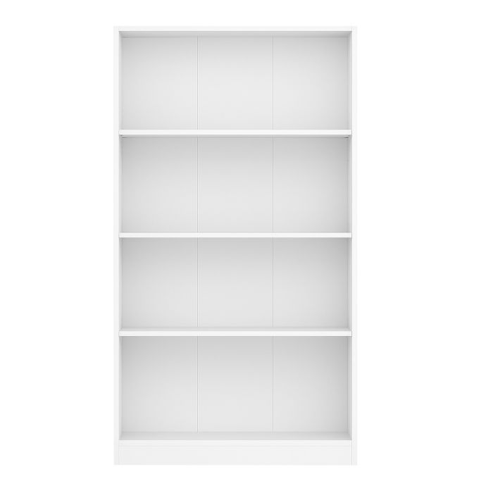 CLBUXA Children's 4 Tier Bookcase - White