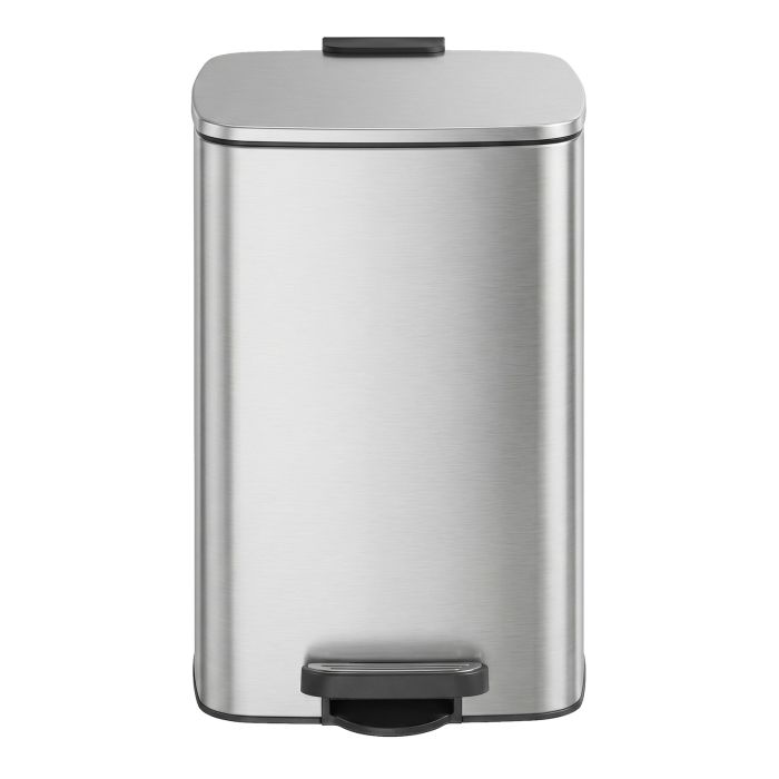 HIREXI Kitchen Bin 20L with Soft Close Lid - Silver