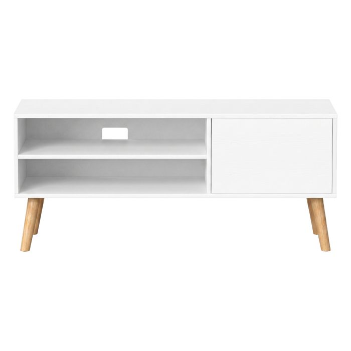 KEFEPI TV Stand for TVs up to 55 Inches - White