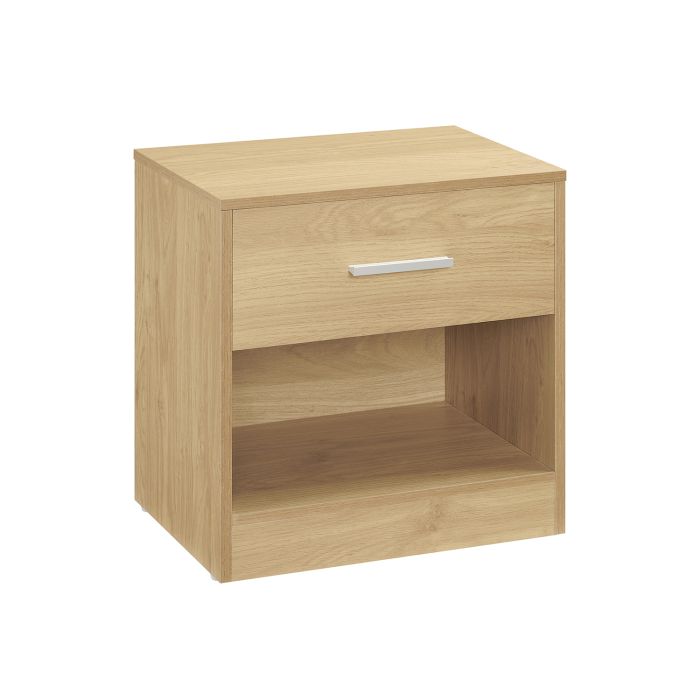 Bedside Table - ISLIN Nightstand Straw Yellow 39cm