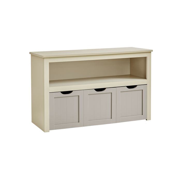 Toy Storage - ASTDA Kids Cabinet with Wheels 30 x 102 x 60 cm - Sand Beige