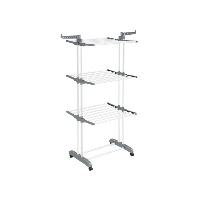 4-Tier Clothes Airer White