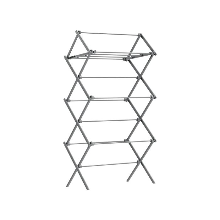 Clothes Airer - LUSTA Foldable Drying Rack with 20 Metres Drying Space - Dove Grey