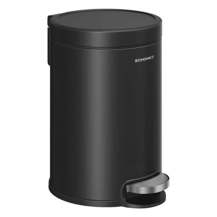 HEMOMO Bathroom Pedal Bin 3L - Ink Black