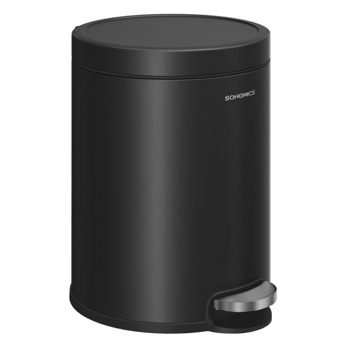 HEMOMO Bathroom Pedal Bin 6L - Ink Black