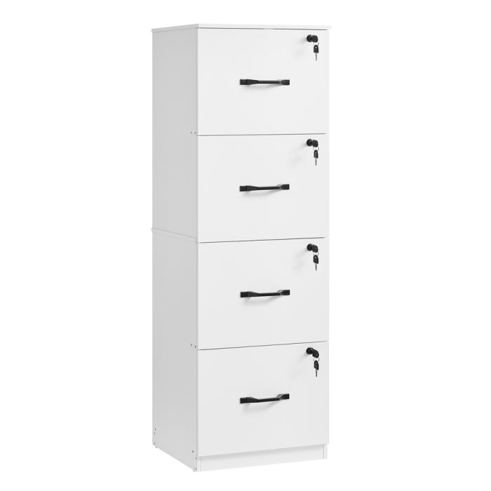 PATICI Filing Cabinet - Cloud White
