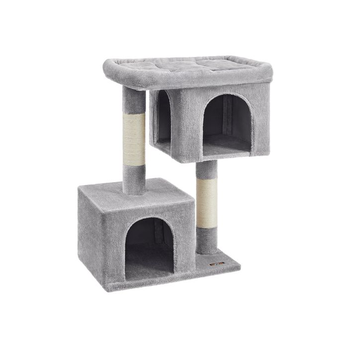 101 cm Cat Tower with 2 Cat Caves