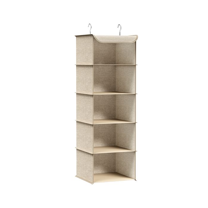 Hanging Wardrobe Organiser - VIVTA Hanging Sand Beige