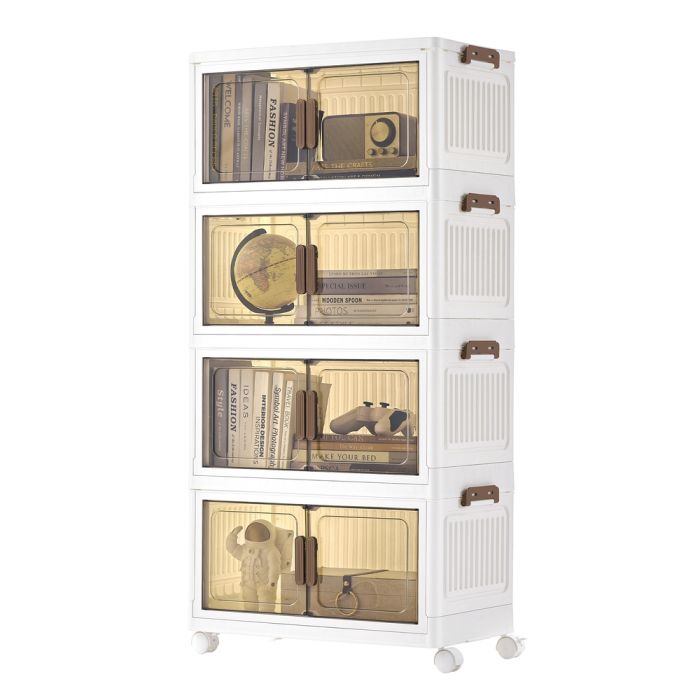 SIFAPA Storage Box with Lid 180L - White