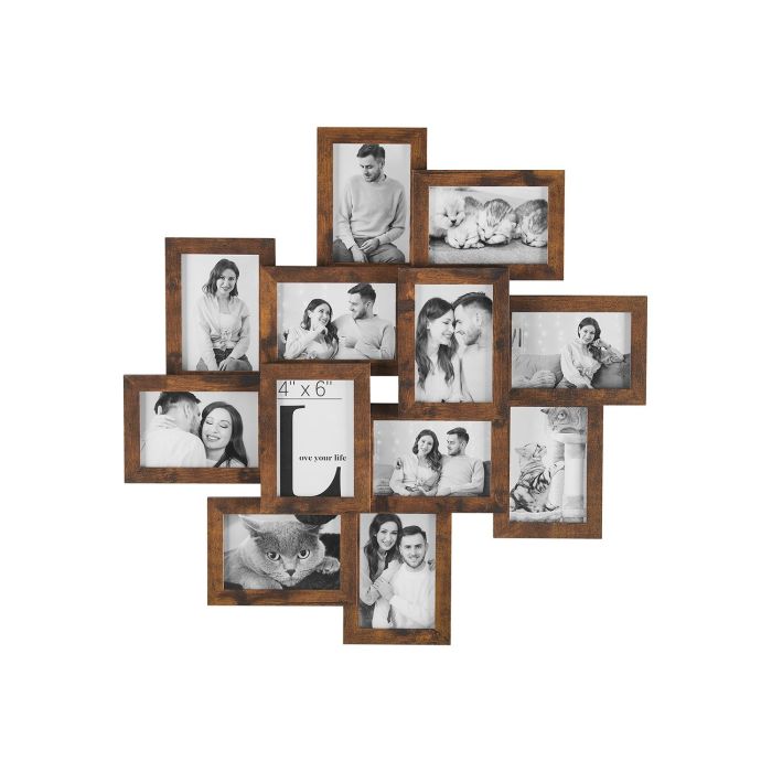 Wall Collage Picture Frames for 12 Photos