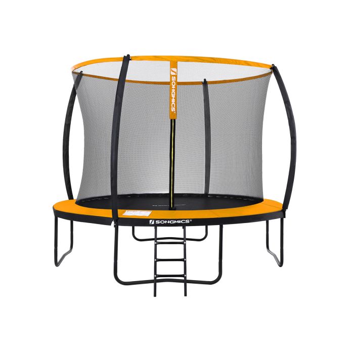 10ft Round Trampoline with Safety Net Enclosure