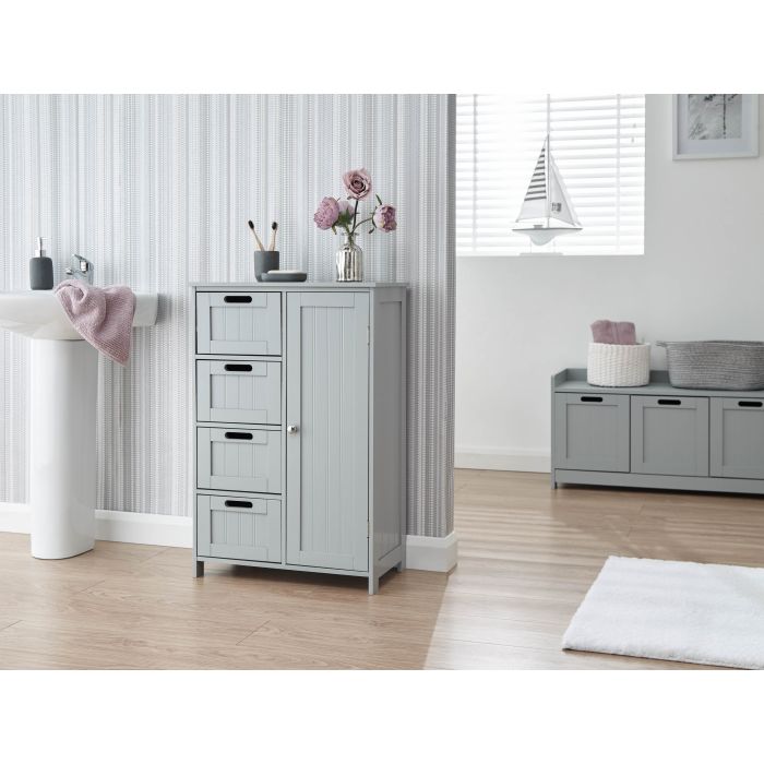 Colonial Multi Cabinet Grey