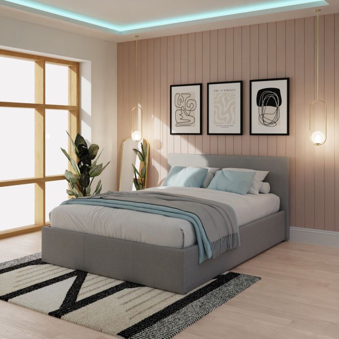 Side Lift Ottoman 135cm Grey