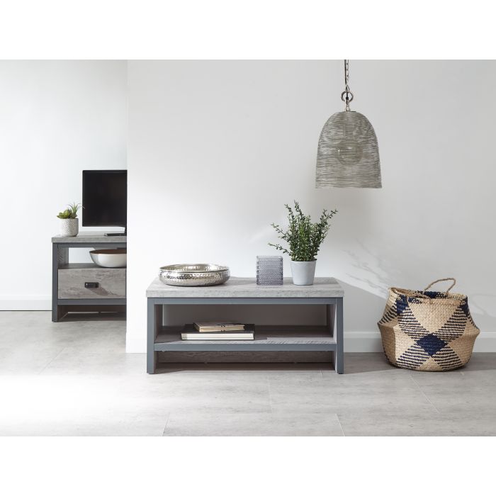Boston Simple Coffee Table Grey