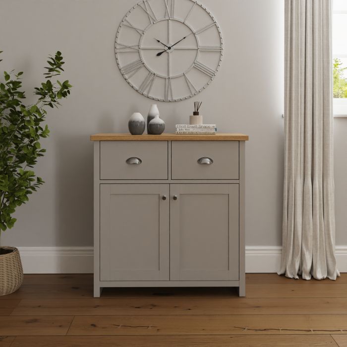 Lancaster Compact Sideboard Grey