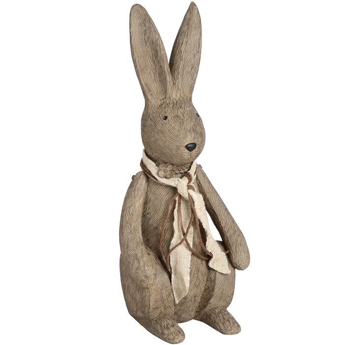 Winter Bunny Large Rabbit - Brown