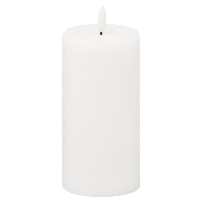 Natural Glow LED White Candle - 3x6