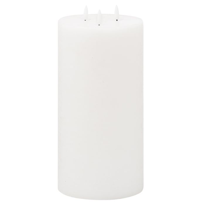 Natural Glow 6x12 LED Candle - White