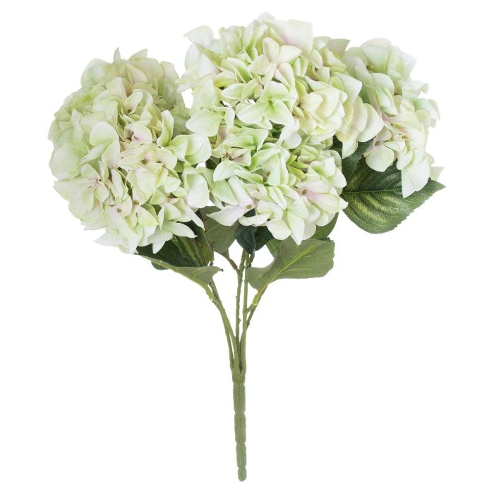 Shabby Hydrangea Bouquet - Green