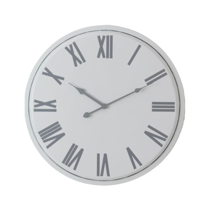 Flemings Wall Clock - White