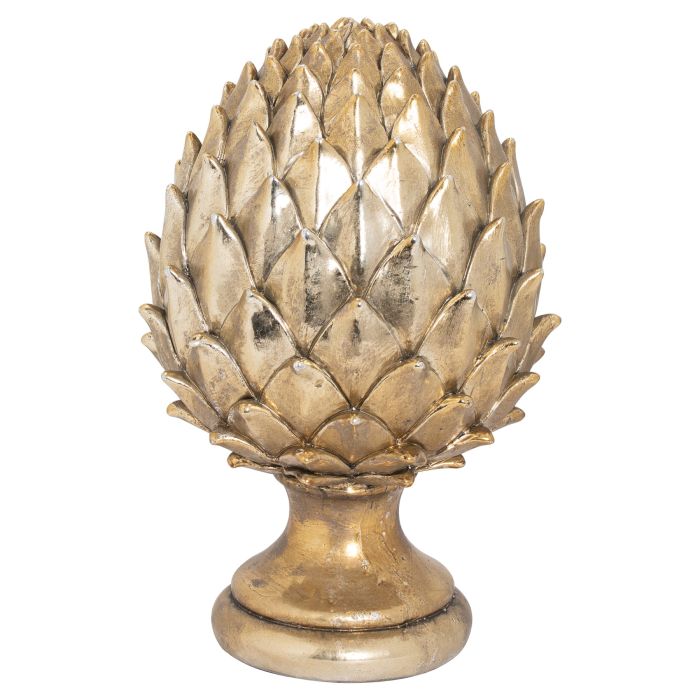 Gold Pinecone Finial - Large
