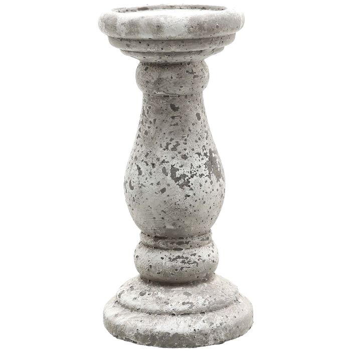Stone Ceramic Candle Holder - Small