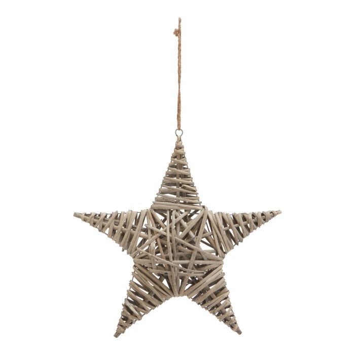Noelo Wicker Star Decoration - Large
