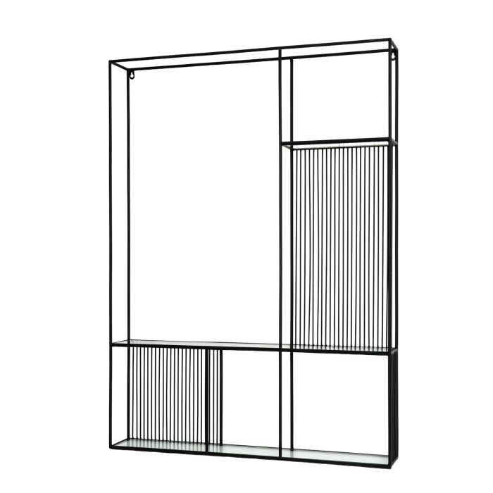 Axio Shelf Unit With Glass Shelves