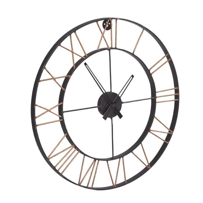 LEXINGTON Metal Clock Large - Black