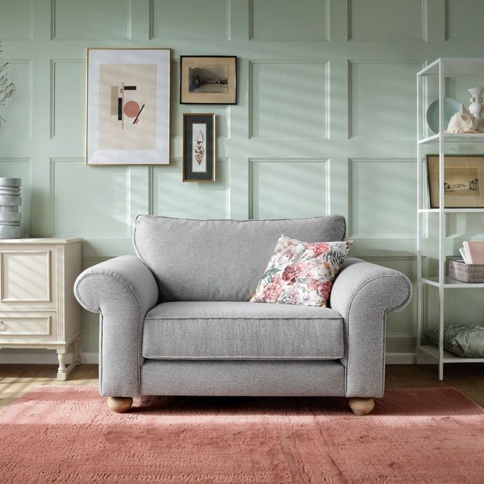 Ingrid Arm Chair - Light Grey