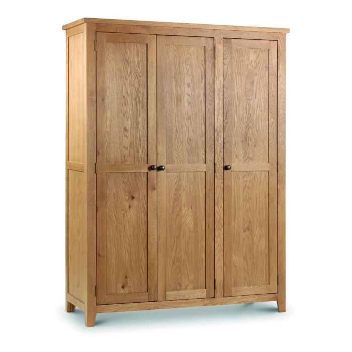 Marlborough Oak 3 Door Wardrobe