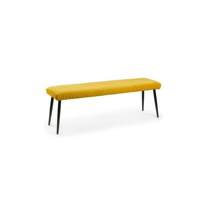 Luxe Low Bench - Mustard