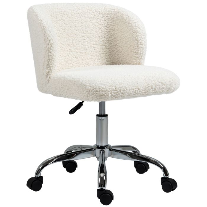 HERON Office Chair with Adjustable Height White
