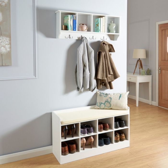 Shoe Bench Shoe Racks For Closets Wall Mount Kempton Shoe Bench