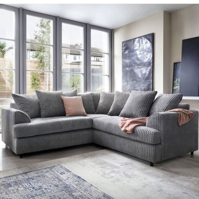 Ashton Corner Sofa - Grey