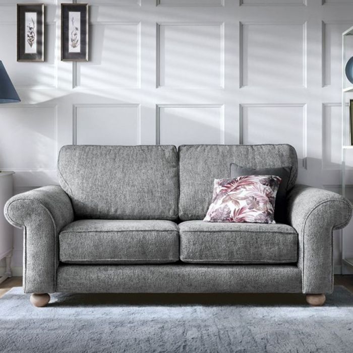 Zazzles 2 Seater Sofa - Steel Grey