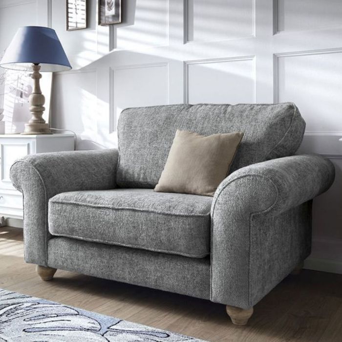 Zazzles Cuddle Chair - Steel Grey