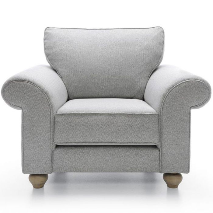Zazzles Armchair - Light Grey