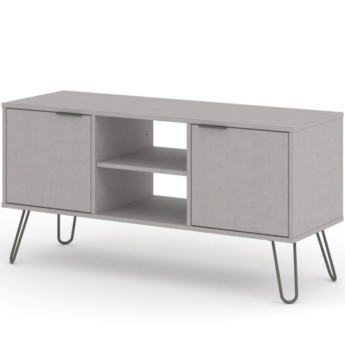 Augusta Grey 2 Door Flat Screen TV Unit